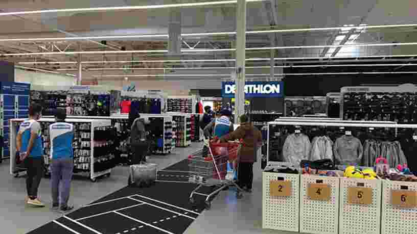 Decathlon ouvre un véritable magasin à l'intérieur d'un hypermarché Auchan