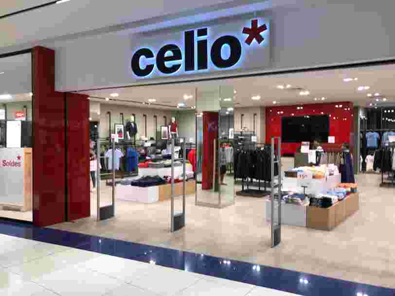 Celio compte fermer 102 magasins et supprimer 383 emplois en France