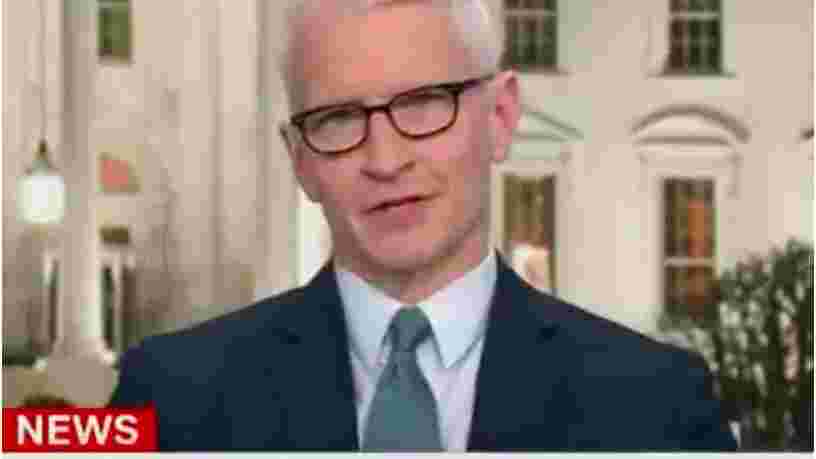 Le journaliste de CNN Anderson Cooper compare Trump à "une tortue obèse sur le dos"