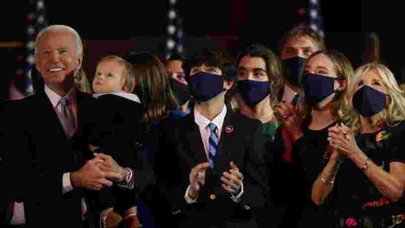 On vous présente la famille de Joe Biden, nouveau président des États-Unis