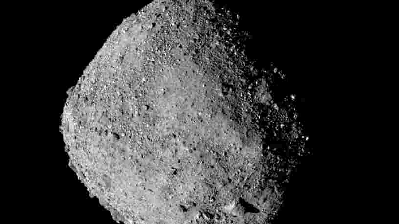 L'astéroïde sur lequel la NASA vient d'atterrir serait creux, avec un grand 'vide' en son centre