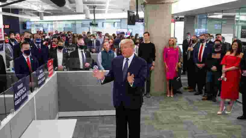 La ligne téléphonique contre les fraudes électorales créée par Trump est submergée de canulars