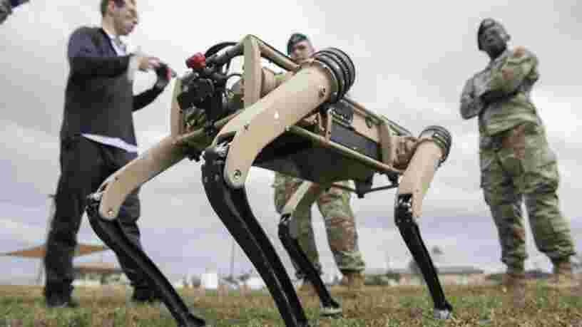 L'armée américaine lance des patrouilles de robots-chiens sur une base en Floride