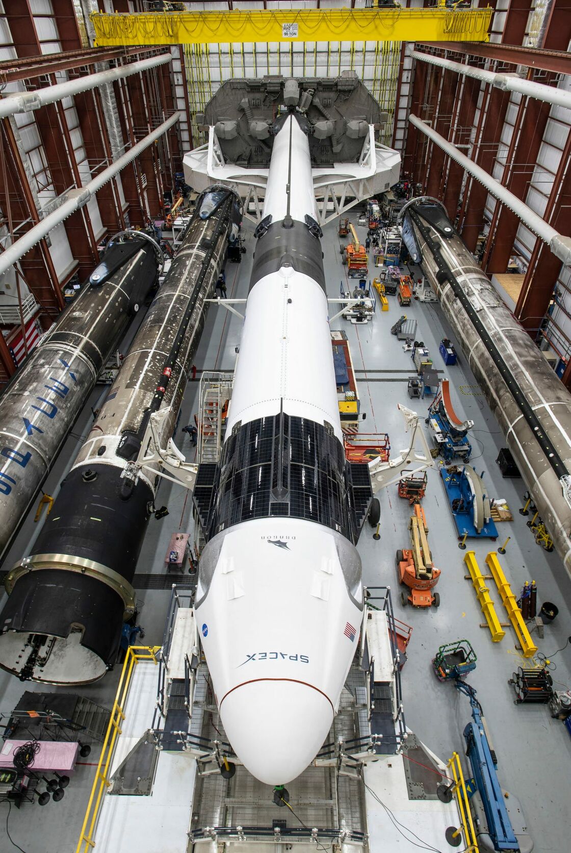 SpaceX est  sur le point de  lancer sa mission la plus 