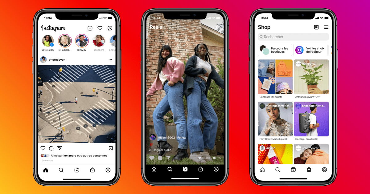 Instagram va changer son interface pour mettre en avant les Reels et