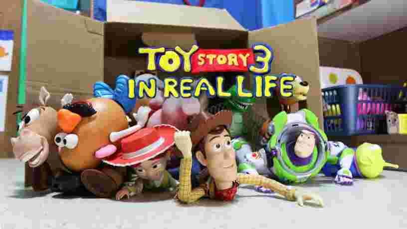 Ces deux frères ont recréé 'Toy Story 3' en entier avec des jouets et de l'animation en stop motion