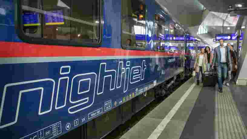 Des trains de nuit vont permettre de rejoindre l'Allemagne et l'Autriche depuis Paris dès 2021