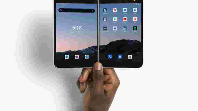 Microsoft va lancer son smartphone pliable Surface Duo en France début 2021
