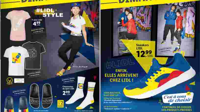 Lidl : vous allez très bientôt pouvoir acheter les baskets et les vêtements de l'enseigne