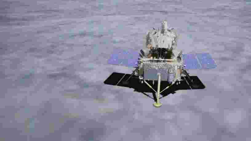 Un vaisseau chinois a ramené sur terre des pierres lunaires pour la première fois depuis 1976