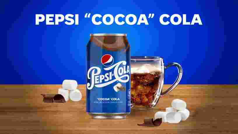 Pepsi va lancer une boisson qui mélange les goûts du cola, du cacao et de la guimauve