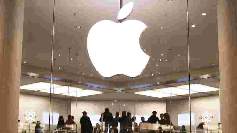 Apple franchit pour la première fois la barre des 100 milliards de dollars de chiffre d'affaires trimestriel