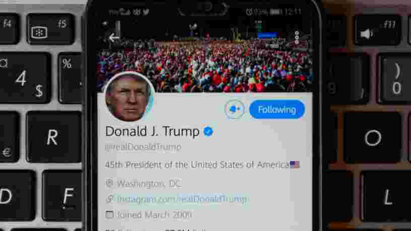 Twitter, Facebook et Instagram bloquent temporairement le compte de Donald Trump
