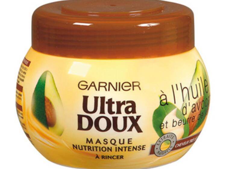 composition of bone Doux Huile  de Karité de profitez  Beurre Masque vos et Ultra d'Avocat GARNIER, avis et partagez