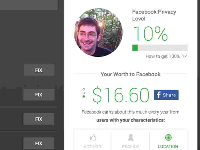 Here's How To Learn How Much Your Data Is Worth To Facebook And Google