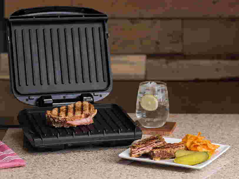 This $40 George Foreman grill is the only reason I eat healthy — it makes a balanced meal in under 10 minutes