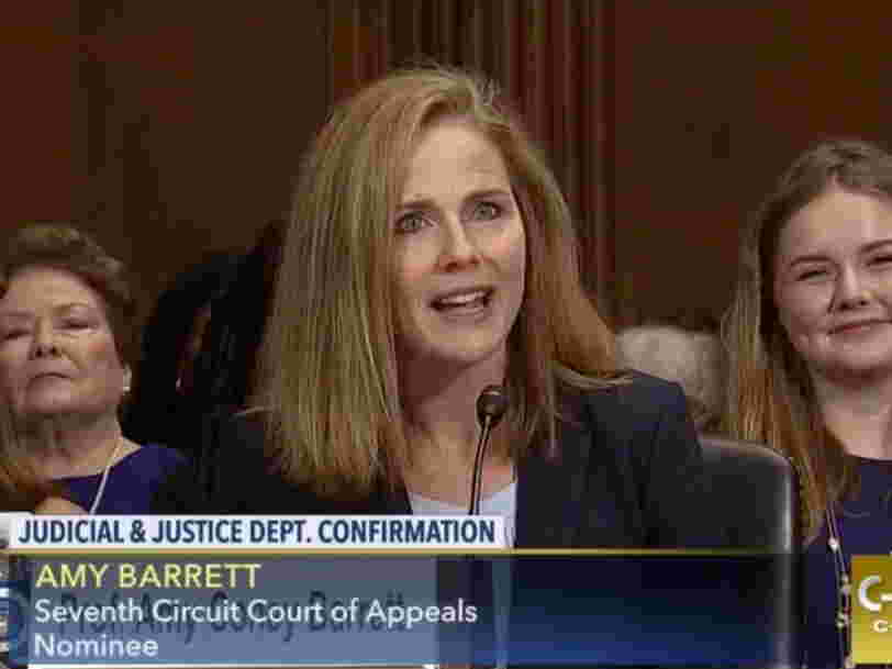 Trump is reportedly 'saving' a seat on the Supreme Court for conservative Amy Barrett in place of Ruth Bader Ginsburg