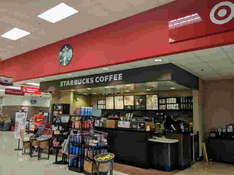 All of Target's Starbucks locations are temporarily closed, and many