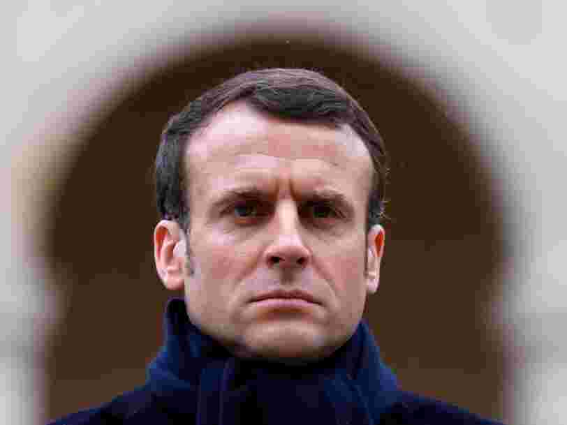 French President Emmanuel Macron says the coronavirus ...