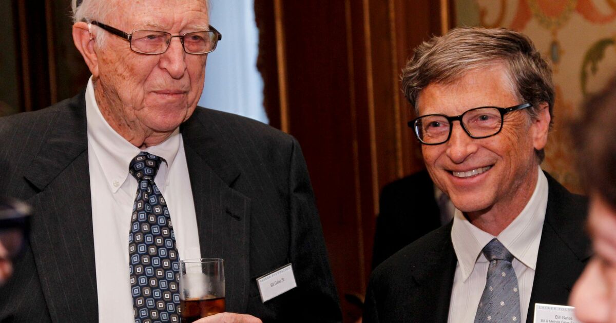 Bill Gates Sr., father of Microsoft cofounder Bill Gates, dies at age 94