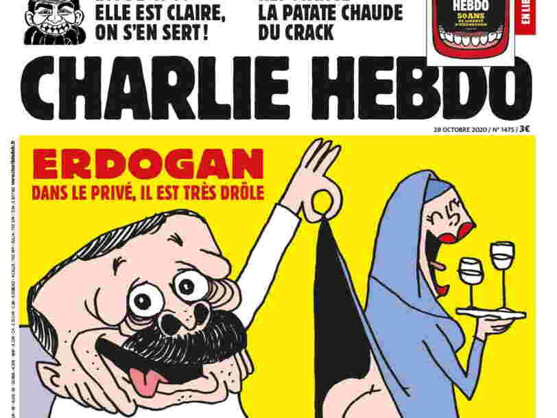Charlie Hebdo, whose cartoons sparked terror attacks in France