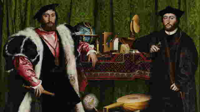 Tableau Les Ambassadeurs De Hans Holbein Le Jeune