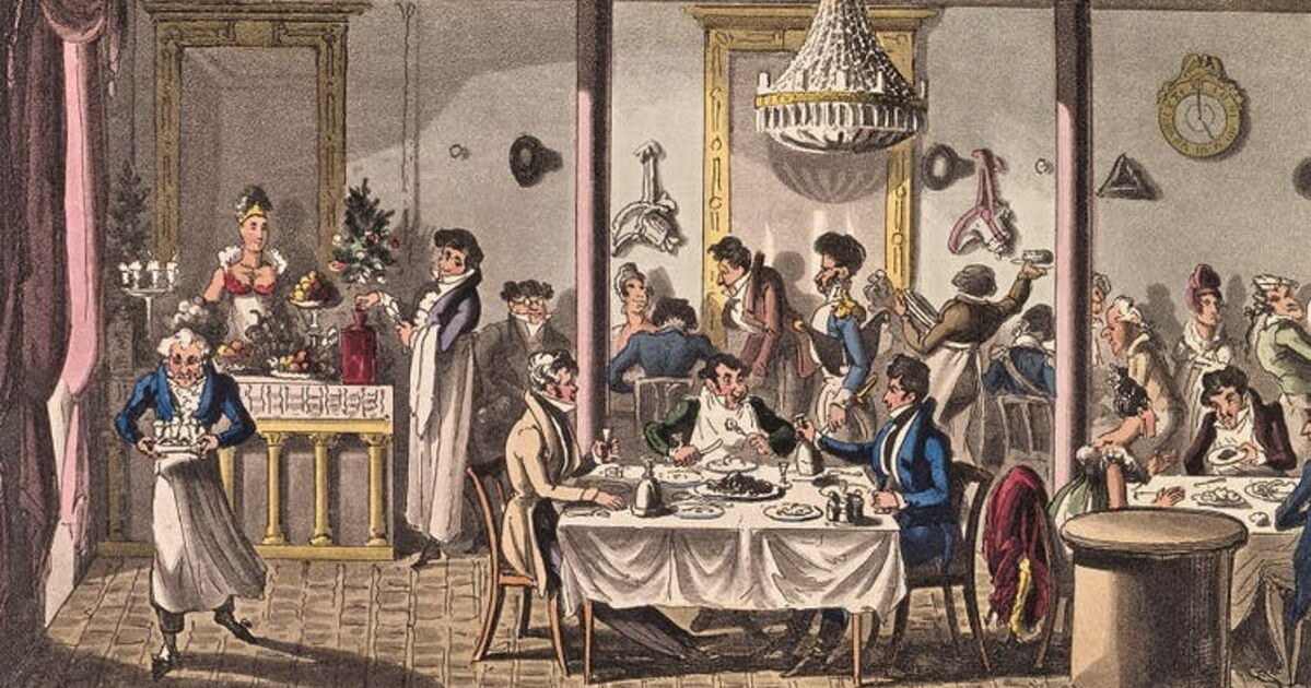 À quoi ressemblaient les premiers restaurants ? Ça m'intéresse