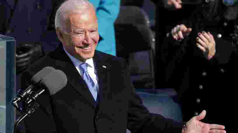 Joe Biden déclare que "l'unité est la voie à suivre" dans son discours inaugural