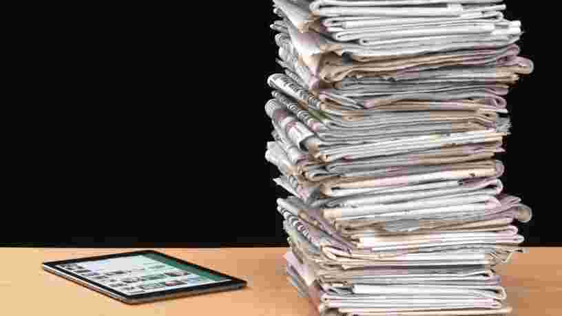 Près de 70% des Français lisent la presse en ligne plutôt que sur papier