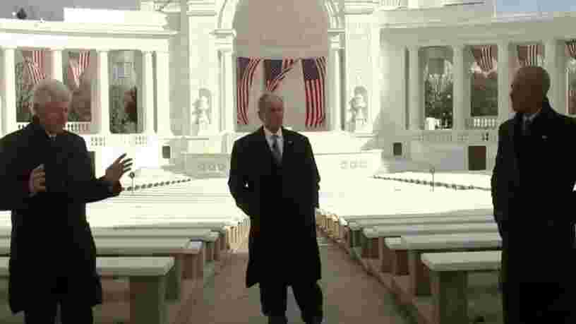 Obama, Clinton et Bush célèbrent dans une vidéo la continuité de la démocratie américaine