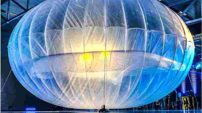 Google abandonne son projet de distribuer internet par des ballons volants