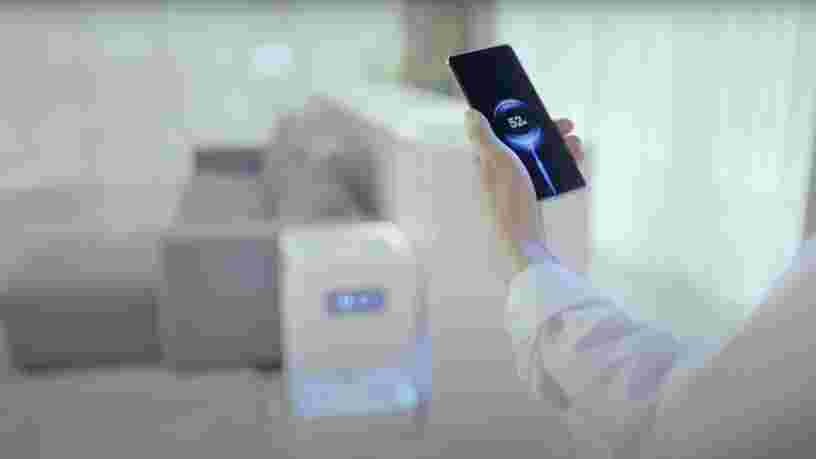 Xiaomi dévoile "Mi Air Charge", un système de recharge de téléphone à distance