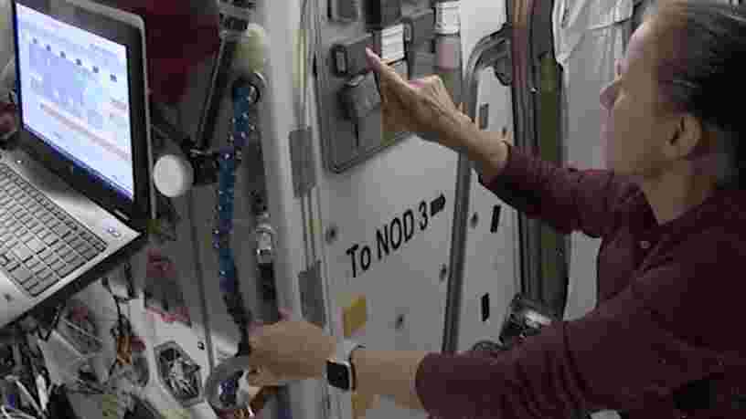 Des astronautes testent un revêtement de surface anti-coronavirus à bord de l'ISS