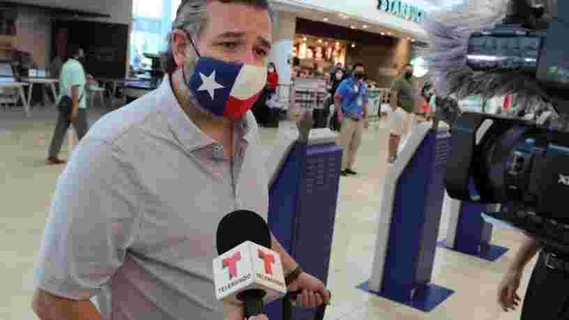Le sénateur du Texas Ted Cruz s'excuse d'être parti à Cancun en pleine tempête