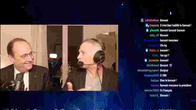 Après François Hollande, le journaliste Samuel Étienne invite Jean Castex et Marine Le Pen sur Twitch