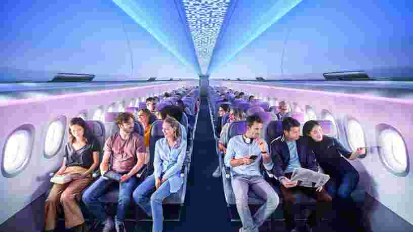 Airbus finalise l'installation de sa nouvelle cabine Airspace à bord d'un A321LR