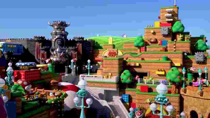 Super Nintendo World vient d'ouvrir ses portes dans le parc Universal Studios au Japon