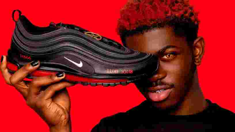 Nike poursuit le fabricant de chaussures 'sataniques' fabriquées avec une goutte de sang humain