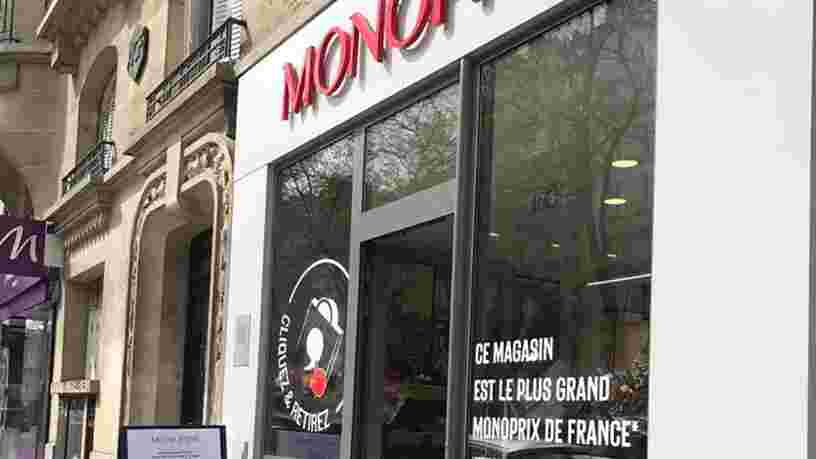 Monoprix ouvre son premier drive piéton à Paris, découvrez-le en images