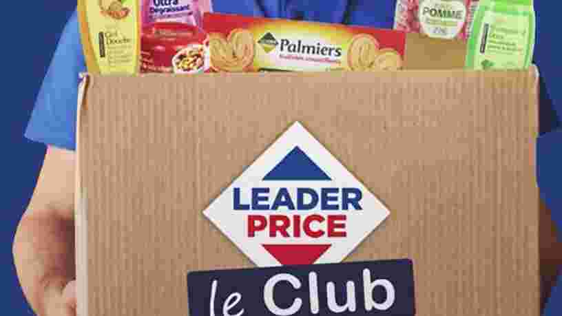 Vous pouvez maintenant commander par abonnement des produits Leader Price