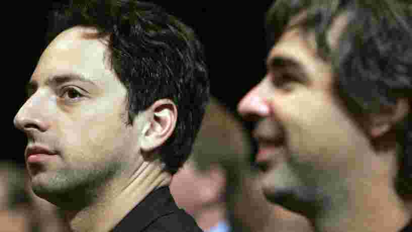 Les fondateurs de Google, Larry Page et Sergey Brin, font partie des 8 fortunes supérieures à 100 Mds$