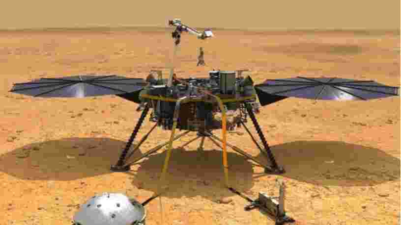 L'atterrisseur martien InSight de la NASA passe en veille pour recharger ses batteries