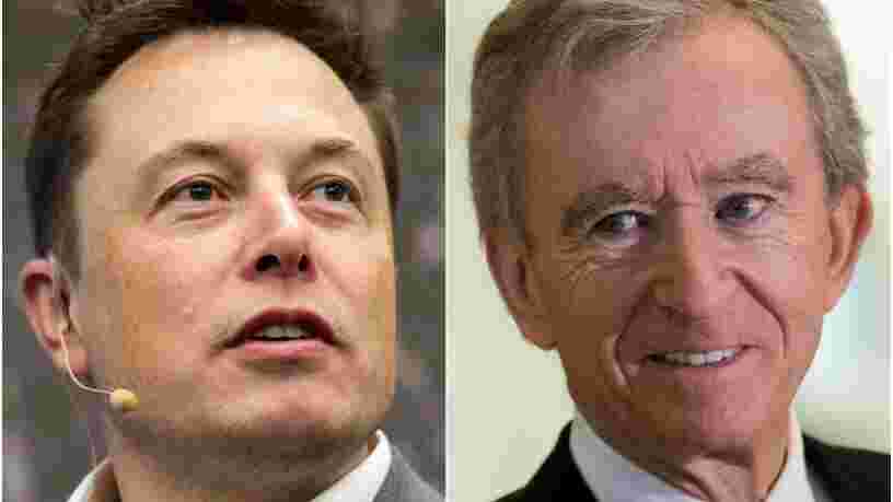 Bernard Arnault détrône Elon Musk de sa place de deuxième personne la plus riche du monde