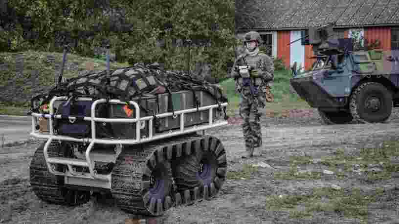 Au Mali, l'armée française déploie ses premiers 'robots-mules' en opération extérieure