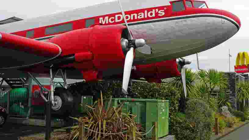 Voici les restaurants McDonald's les plus insolites du monde