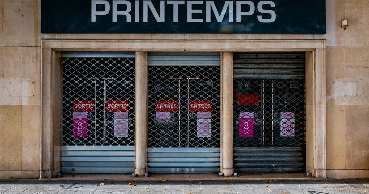 Le groupe Printemps va bientôt fermer quatre magasins en France