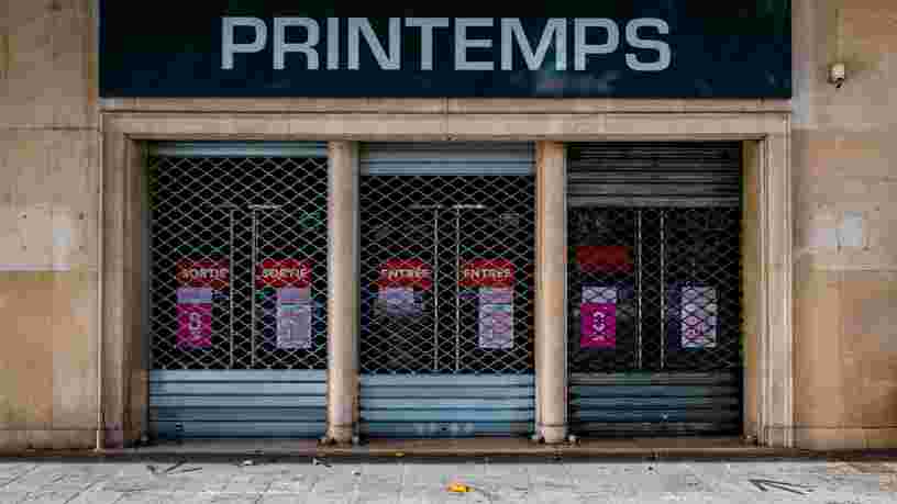 Le groupe Printemps va bientôt fermer quatre magasins en France