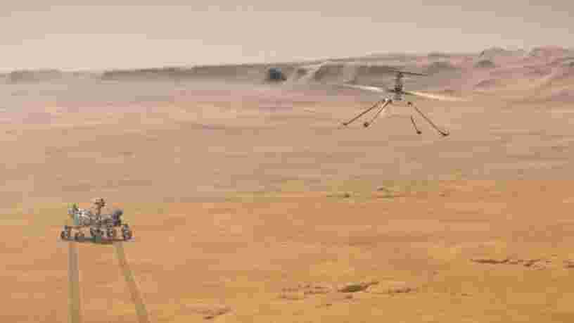 L'hélicoptère de la NASA Ingenuity n'a pas pu effectuer son quatrième vol sur Mars