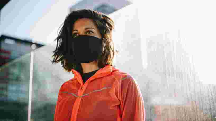 Le masque sportif de Decathlon sera disponible fin mai
