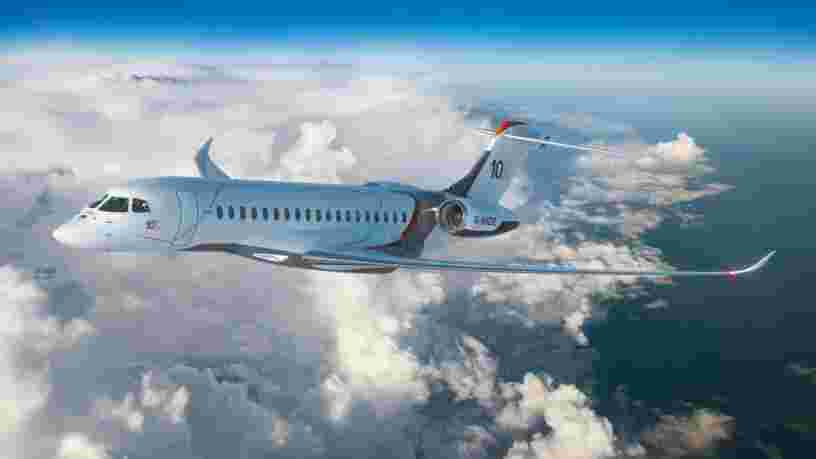 Voici à quoi pourrait ressembler le Falcon 10X, le futur avion de Dassault Aviation